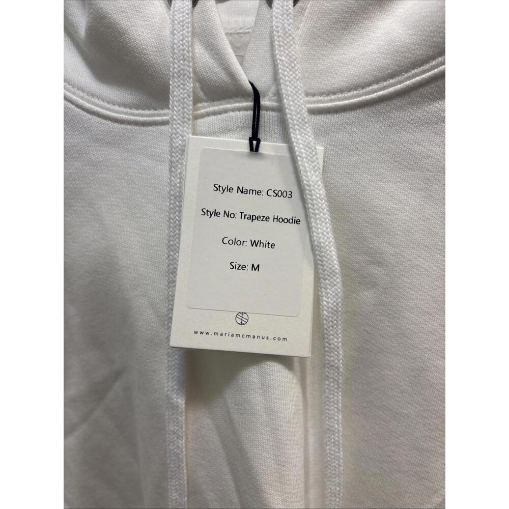 Maria McManus Organic Cotton Trapeeze Hoodie, $385 NWT, Medium 50% Off! #979 - Picture 5 of 6